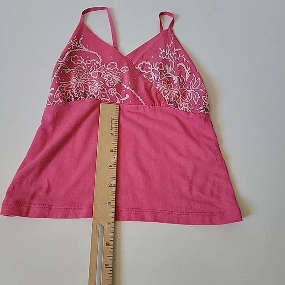 Sister Sam Hank Hem Skirt Cami Set 2 Piece Mixed Media Fairy Flowy Gypsy Party - Picture 14 of 16